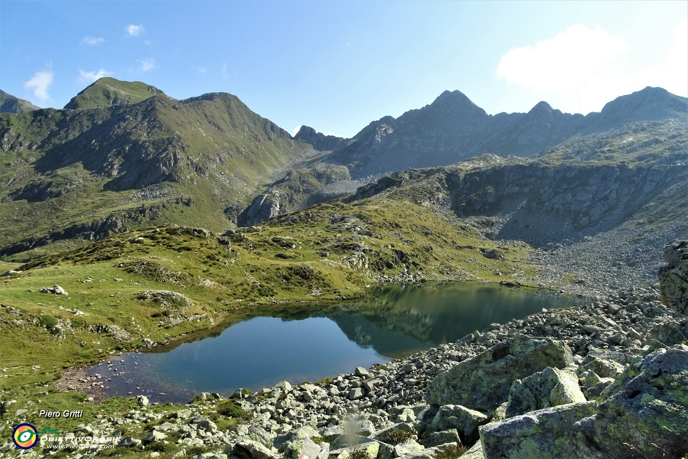 29 Lago di Porcile di Sopra ( 2100 m) dal sent. 201-variante vecchia.JPG